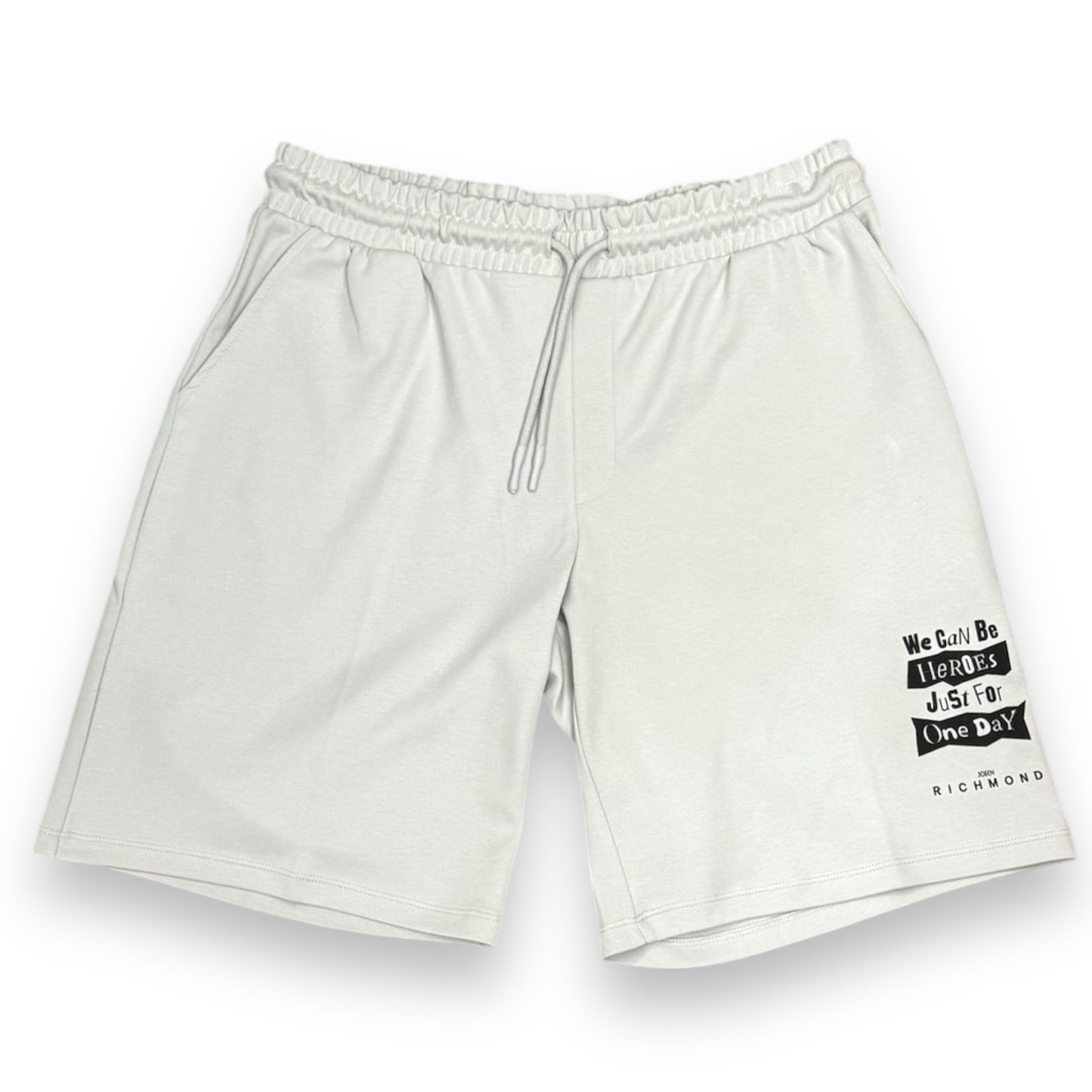 Bermuda RICHMOND Uomo, col. Grigio (stampa Heroes)