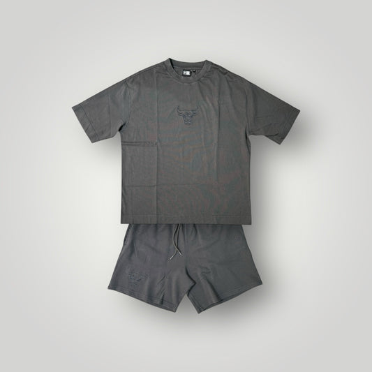 Completino estivo NEW ERA x NBA  CHICAGO BULLS Uomo, Col.Grigio (veste comodo)