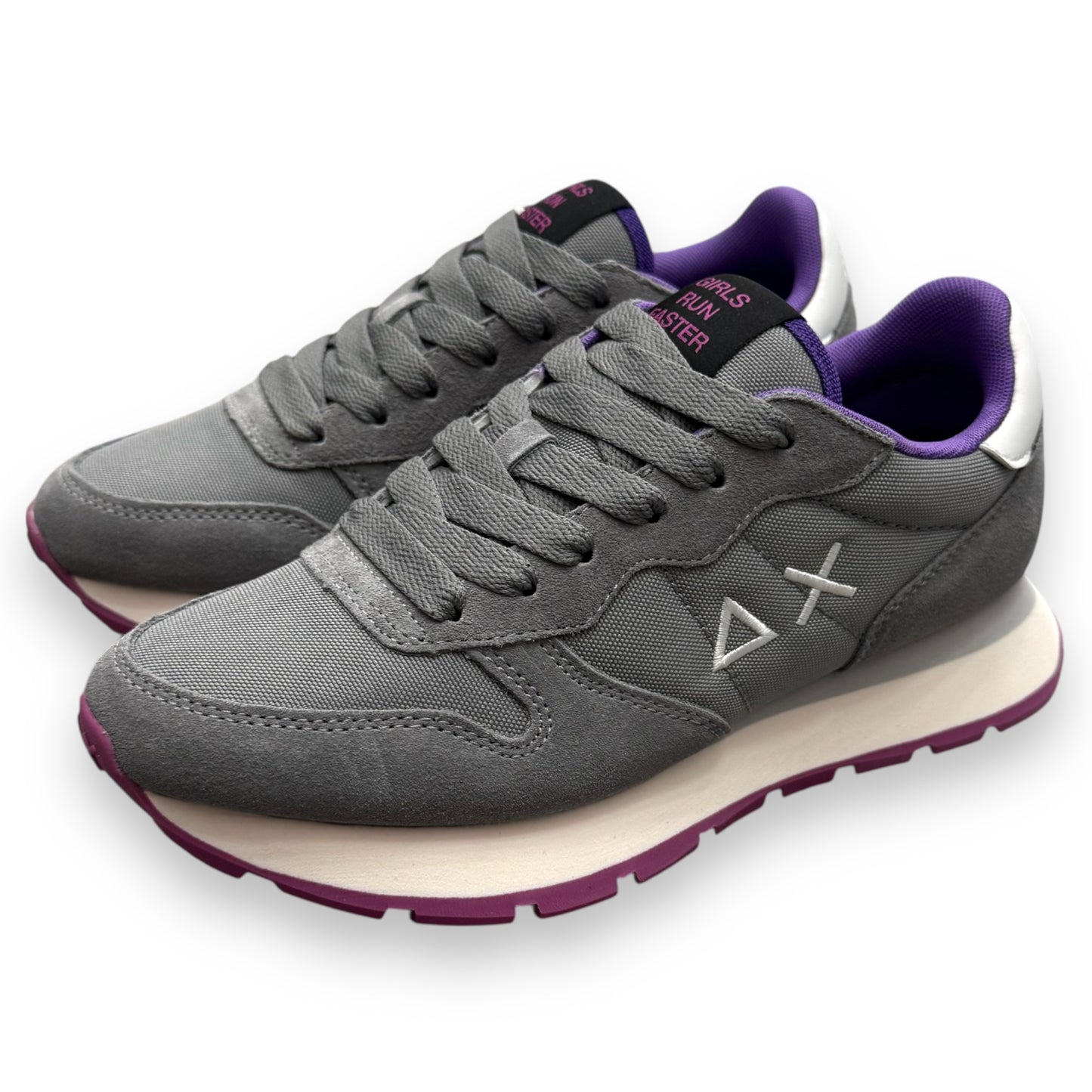 Scarpe SUN68 Donna, mod.Ally Solid, col.Grigio Medio
