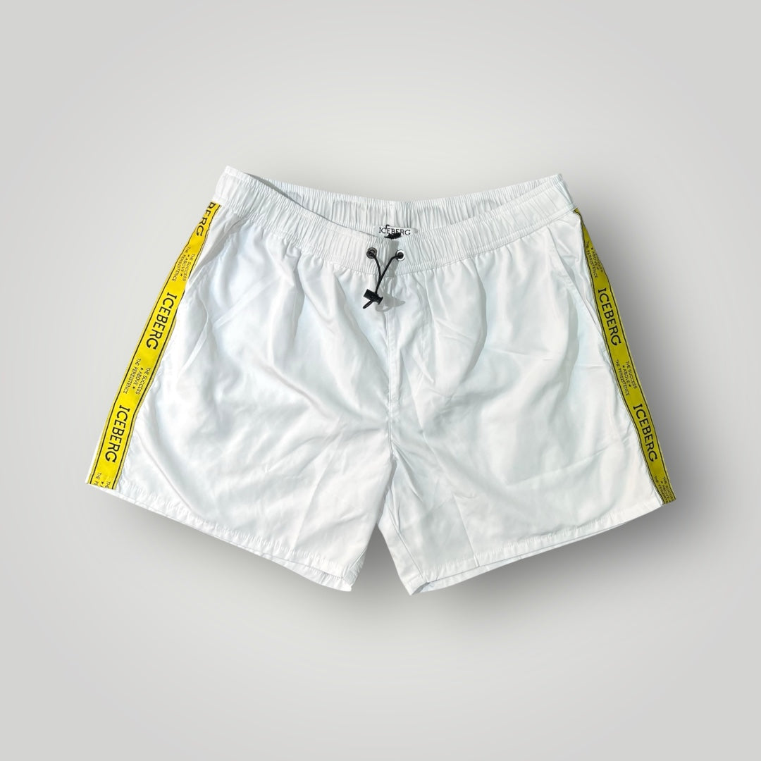 Costume Uomo ICEBERG BEACHWEAR, Col.Bianco MOD.(ICEGMBS01)-(veste piccolo)