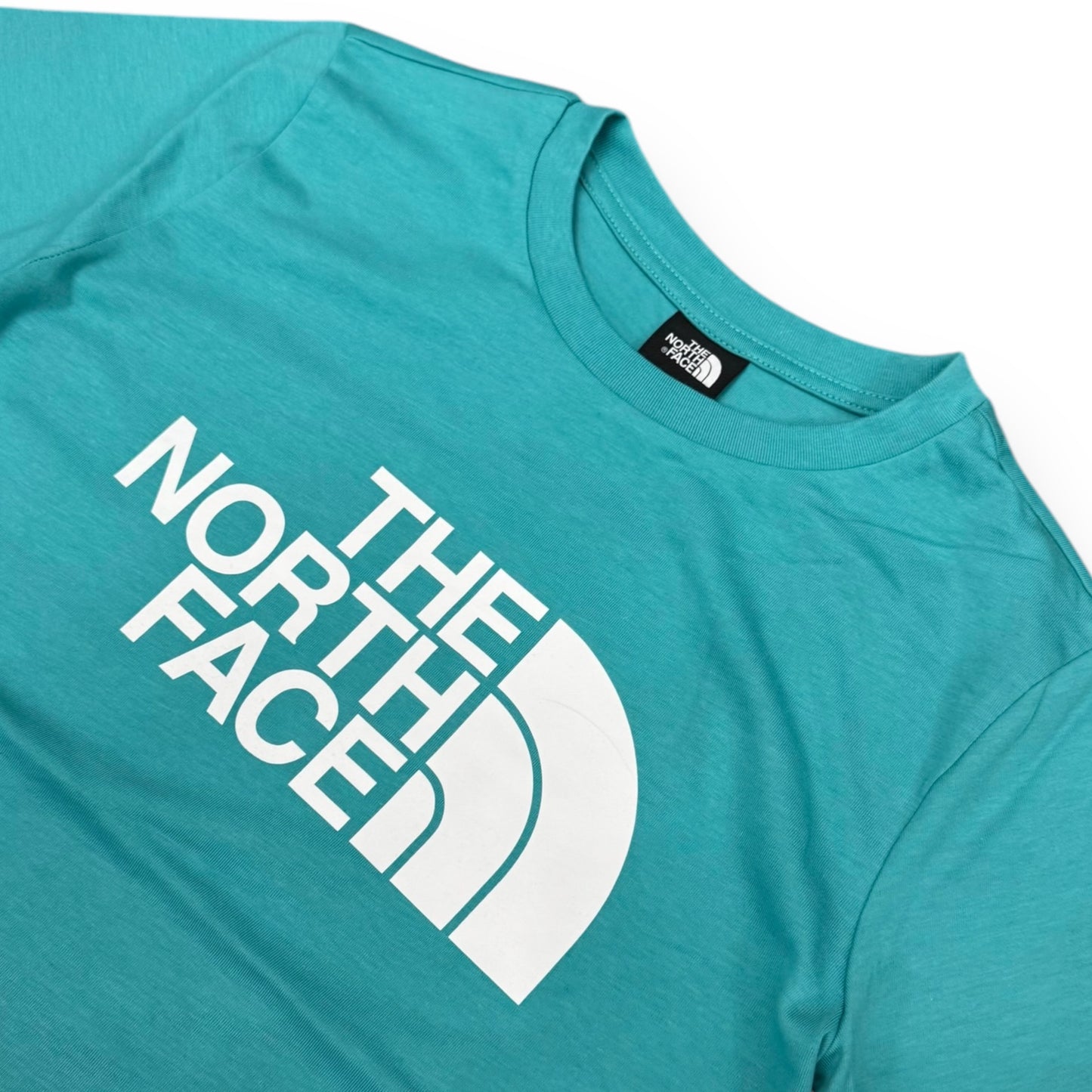 T-shirt THE NORTH FACE Donna con stampa frontale , Slim Fit ,col.Verde acqua