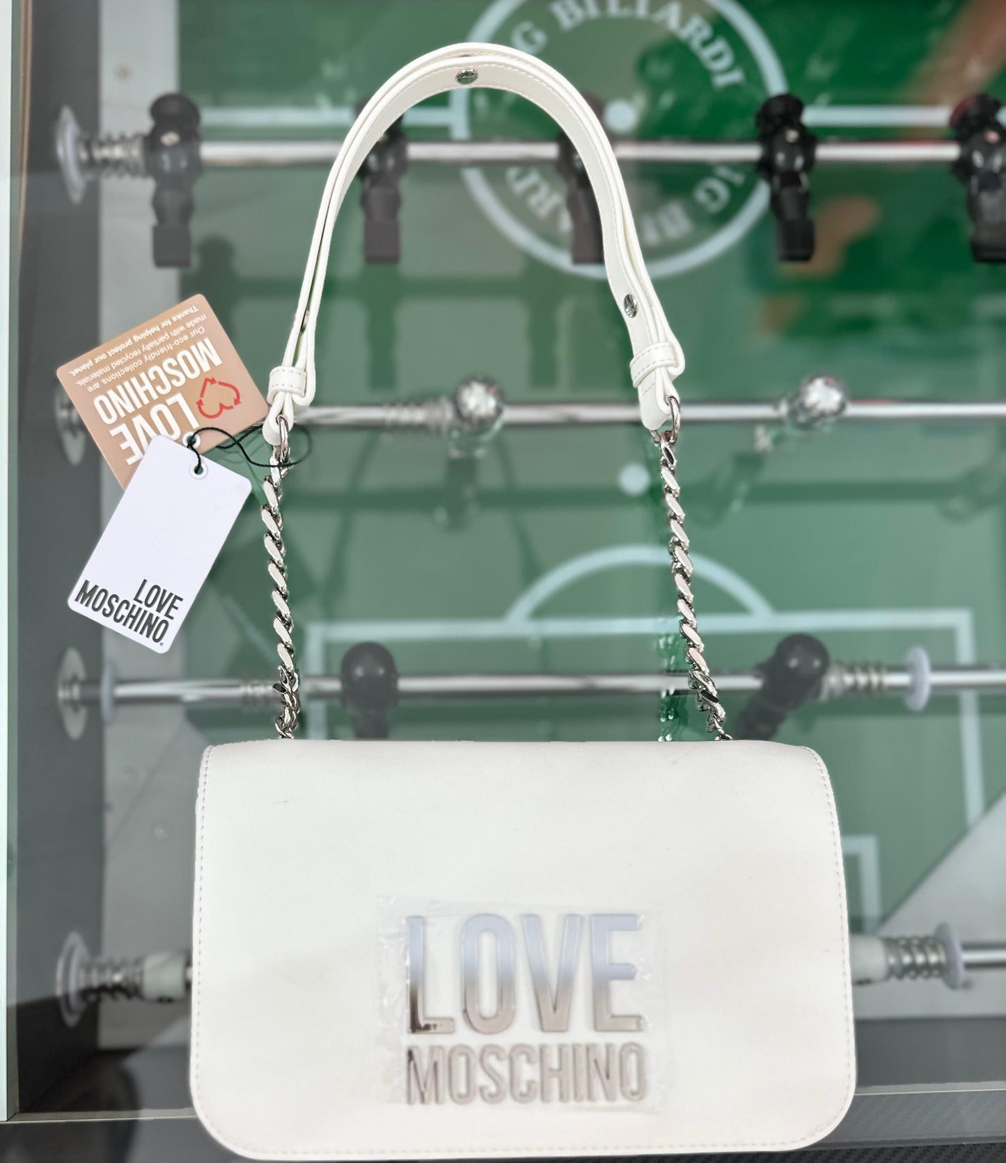 Borsa LOVE MOSCHINO, col.Bianco