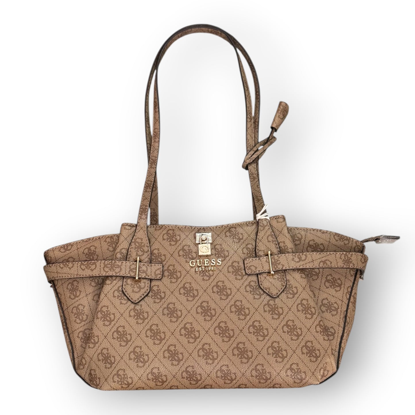 GUESS- Borsa Donna, Group:YESBA, Col.LATTE LOGO