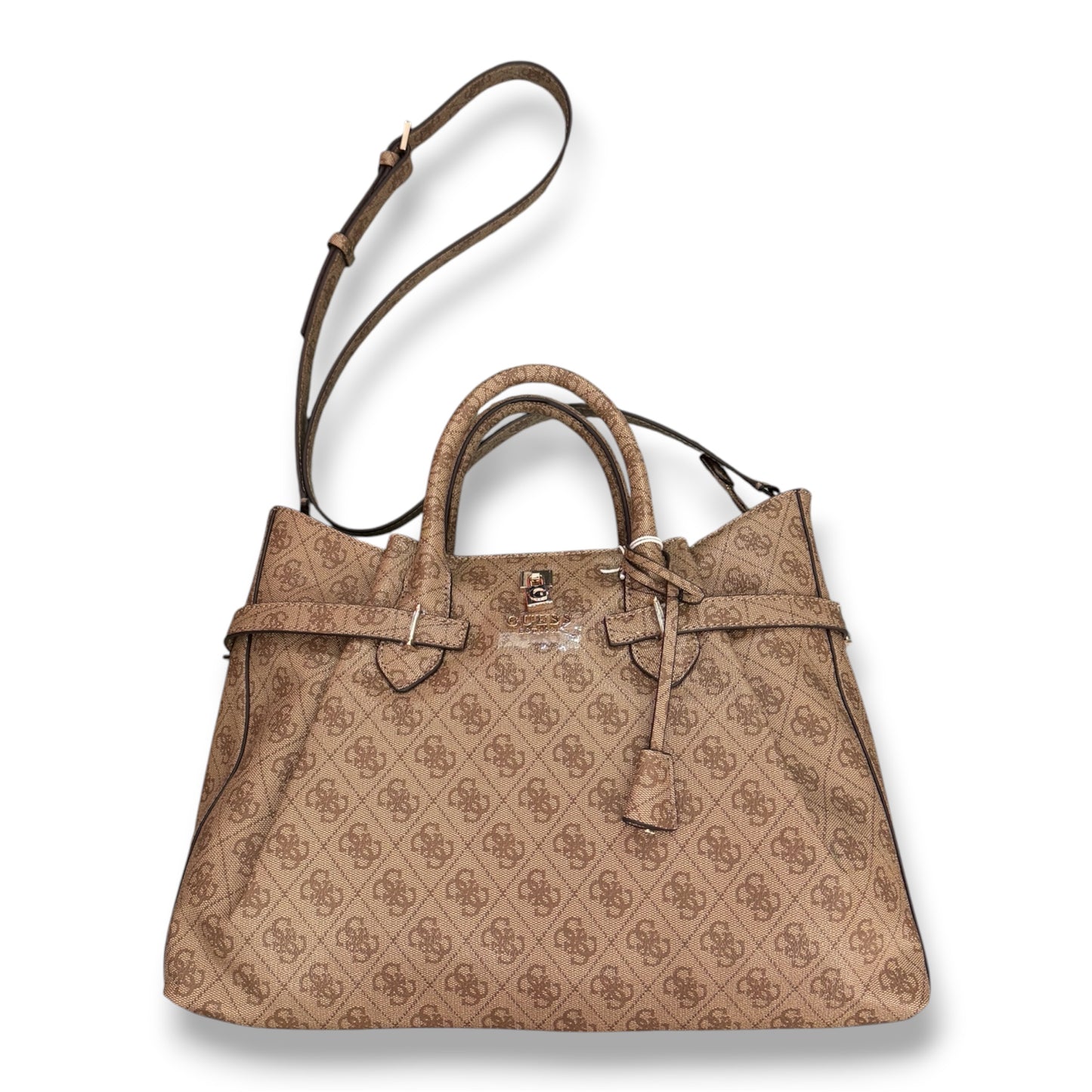 GUESS- Borsa Donna, Group:YESBA, Col.LATTE LOGO