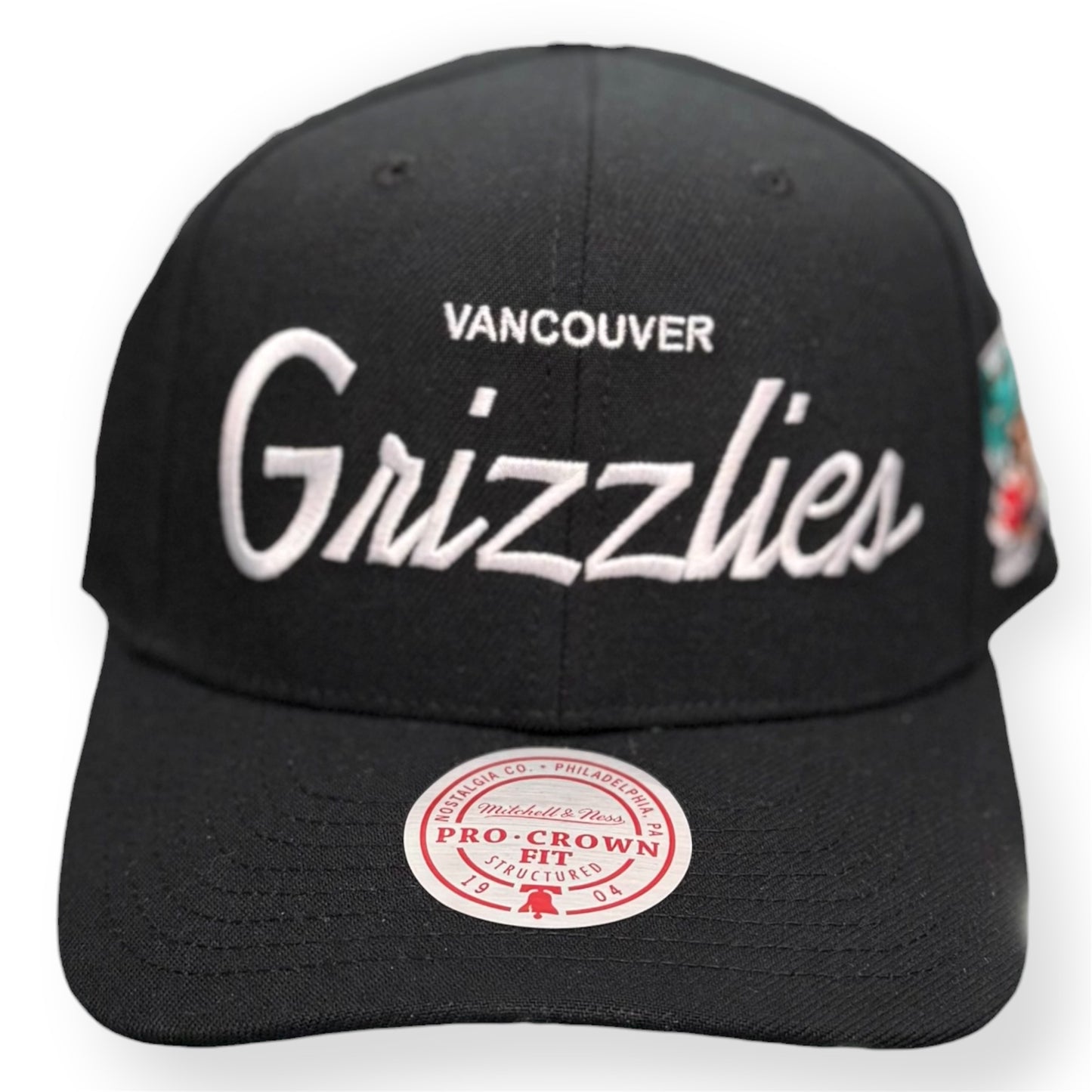 MITCHELL&NESS-Cappello VANCOUVER GRIZZLIES, Col.Nero