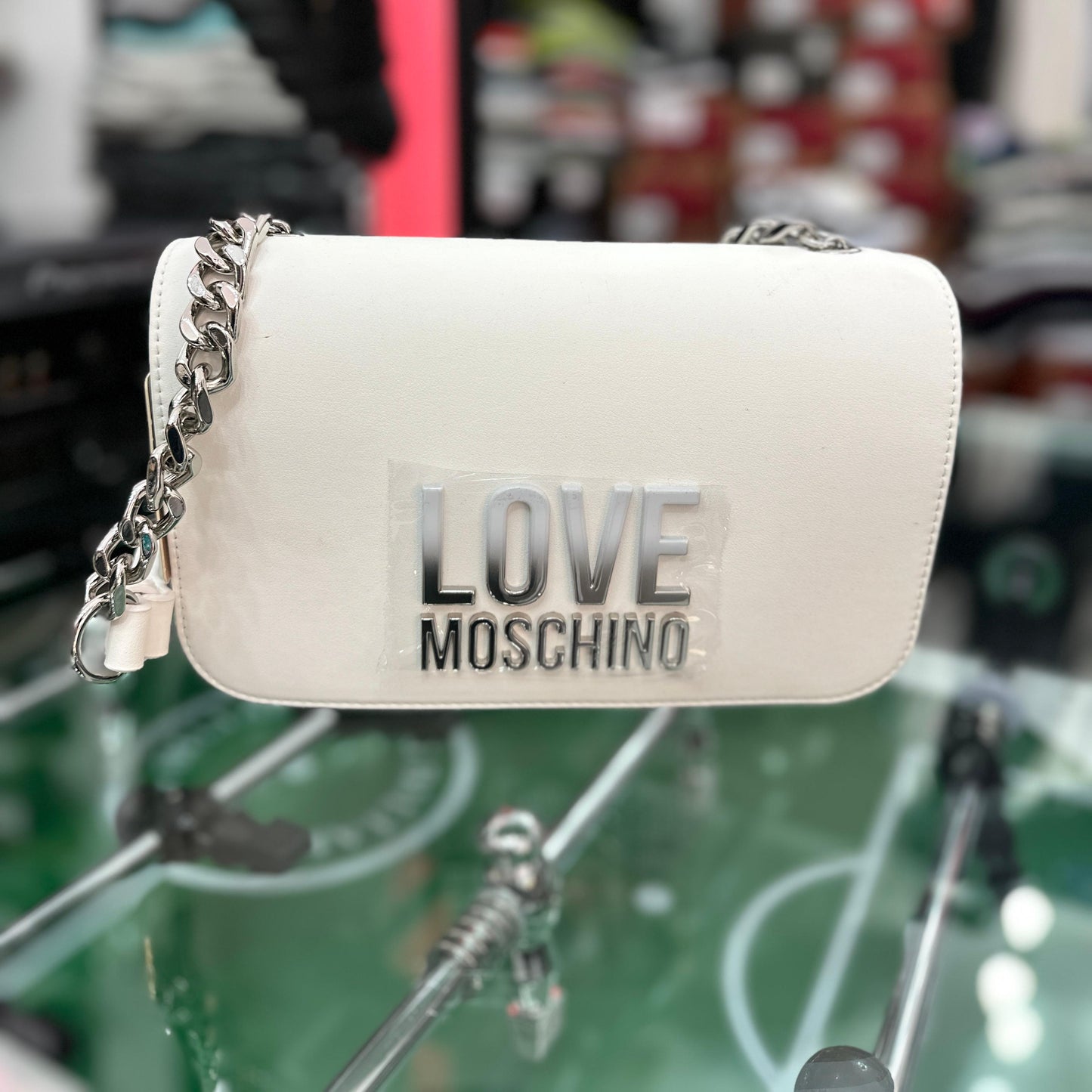 Borsa LOVE MOSCHINO, col.Bianco