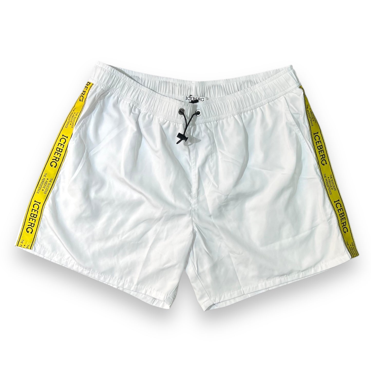Costume Uomo ICEBERG BEACHWEAR, Col.Bianco MOD.(ICEGMBS01)-(veste piccolo)