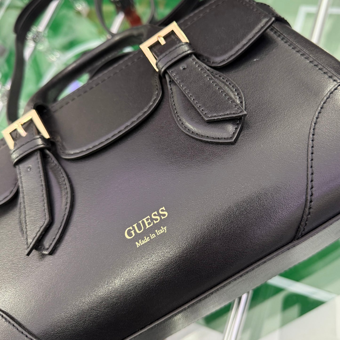 Borsa GUESS (Vera Pelle), col.Nero