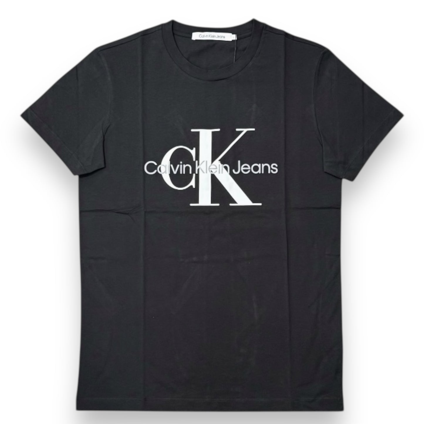 T-shirt CALVIN KLEIN, con stampa centrale, Col.Nero