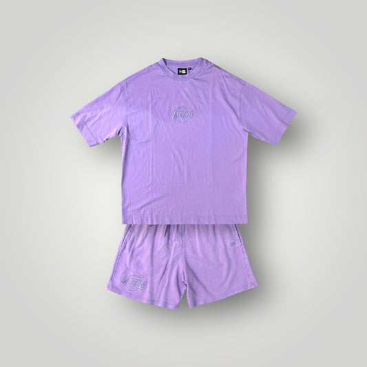 Completino estivo NEW ERA x NBA LAKERS Uomo, Col.Lilla  (veste comodo)
