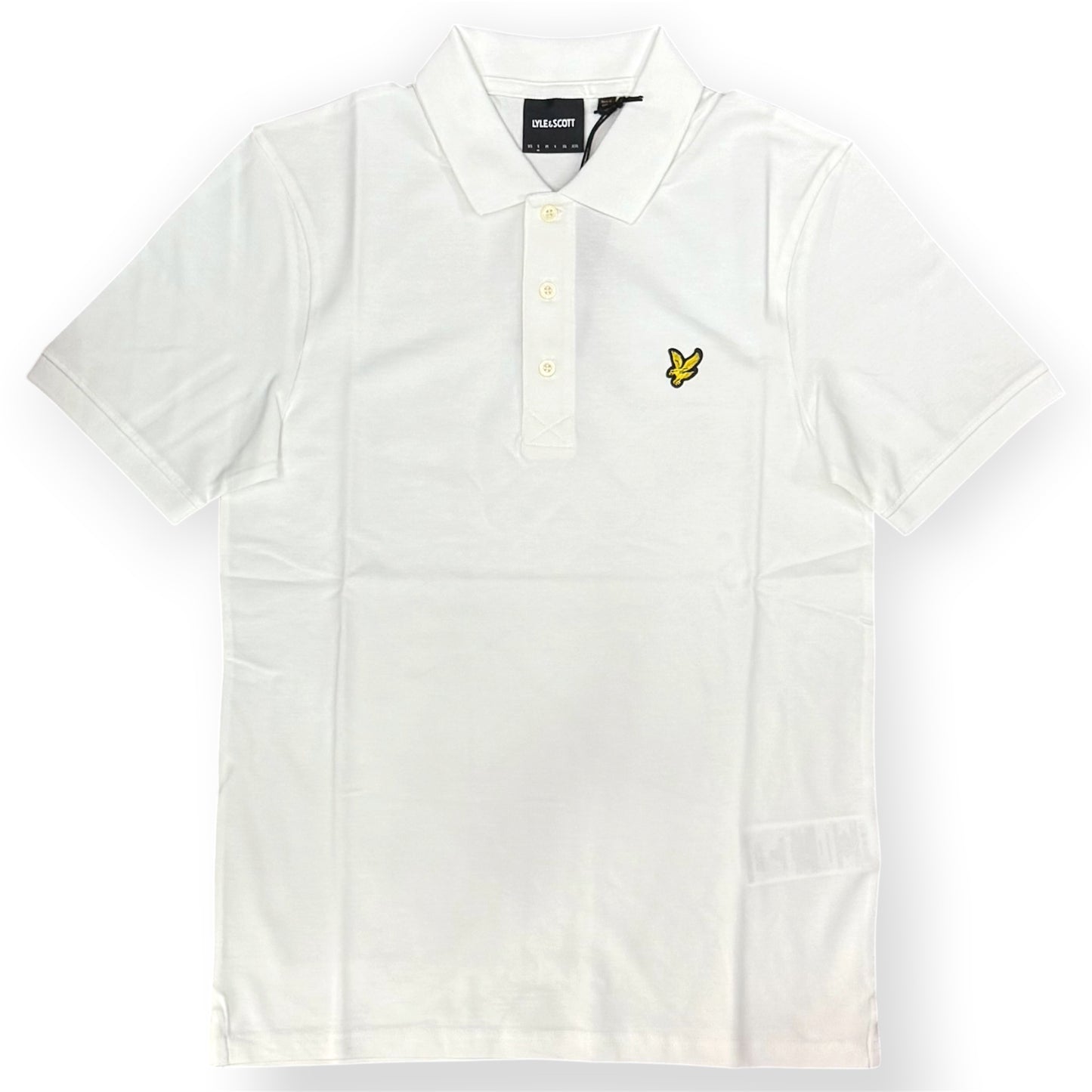 LYLE & SCOTT- Polo, Regular Fit, Col.White