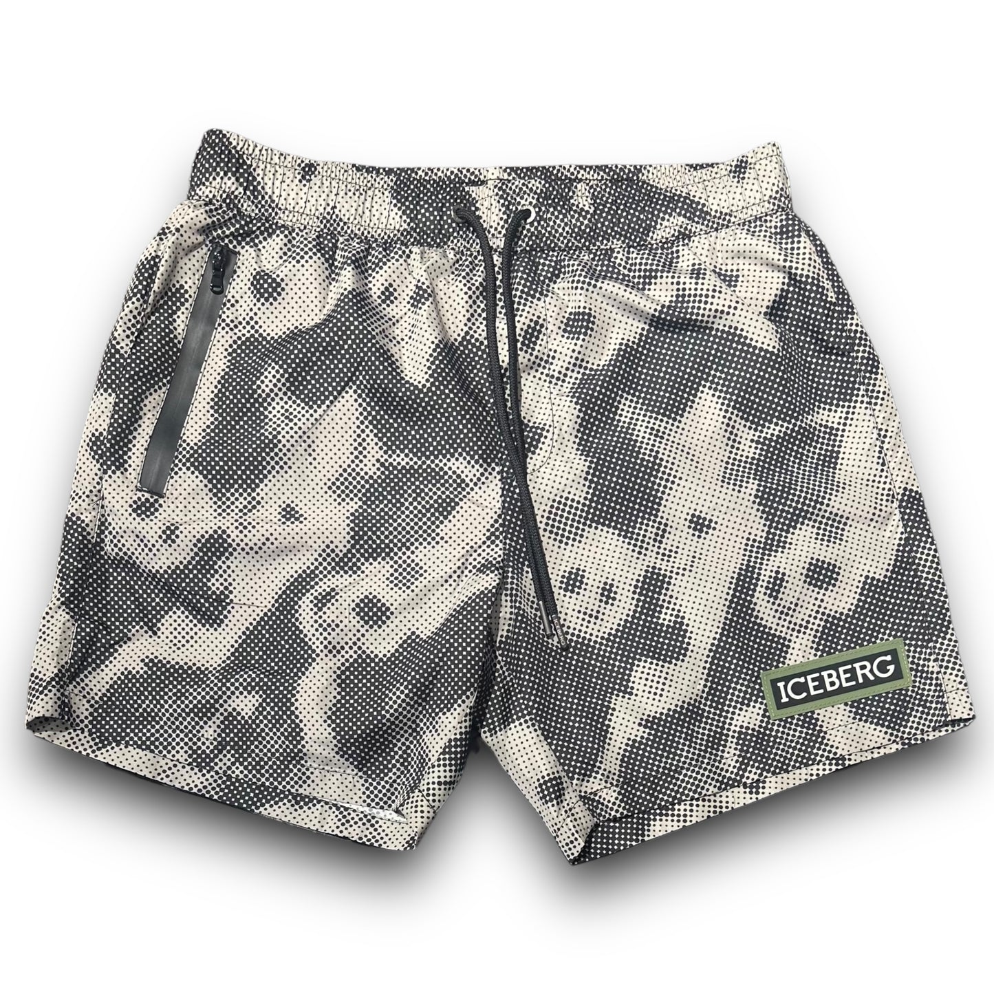 Costume Uomo ICEBERG BEACHWEAR, veste piccolo (si consiglia una tg. in piú), col.Fantasia