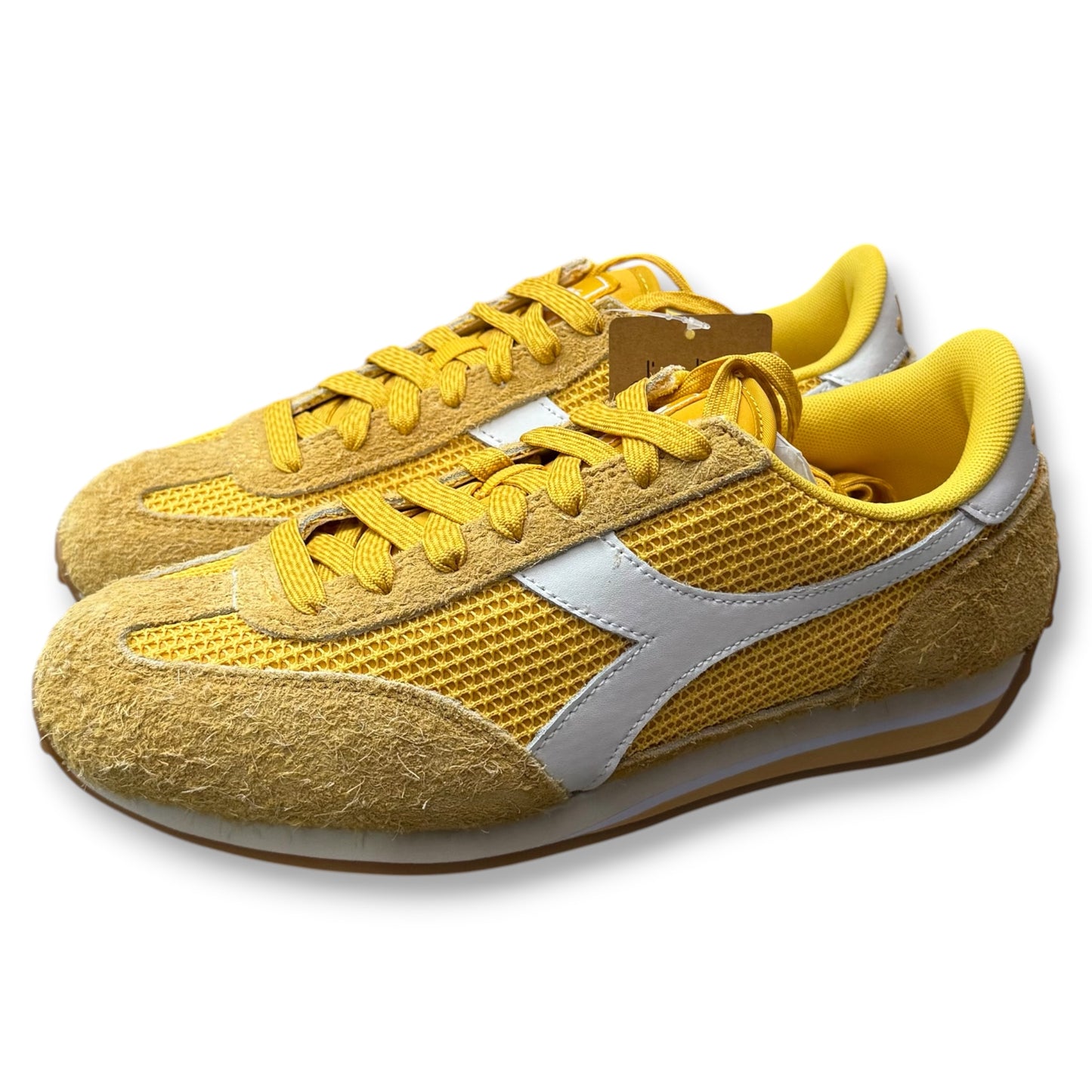 Scarpe DIADORA, mod.Rally, col.Giallo/Bianco
