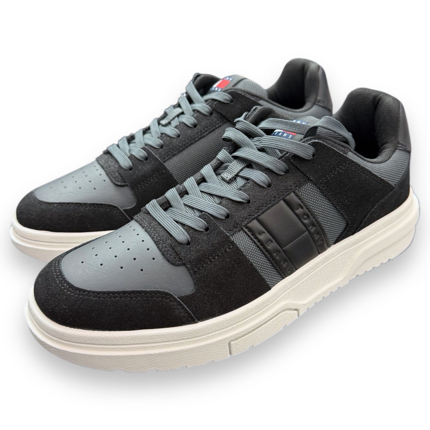 Scarpe TOMMY HILFIGER Uomo, mod.Brooklyn Mix Mat., col.Nero