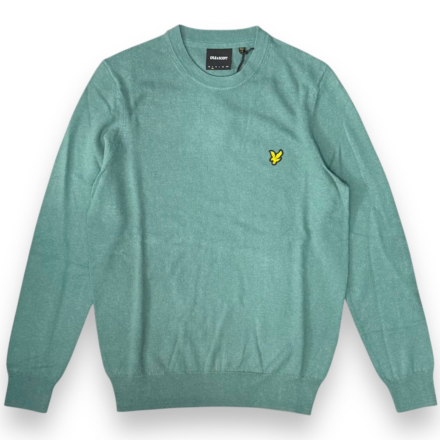 Maglioncino LYLE & SCOTT Uomo, 70% Cotone - 30% Lana Merino, col.Agave Green