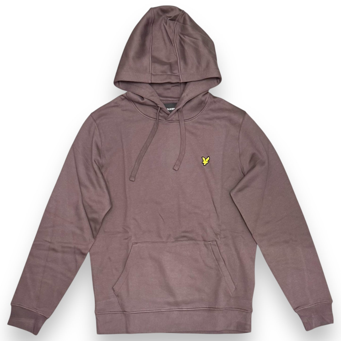 Felpa LYLE&SCOTT con cappuccio felpata, col.Espresso