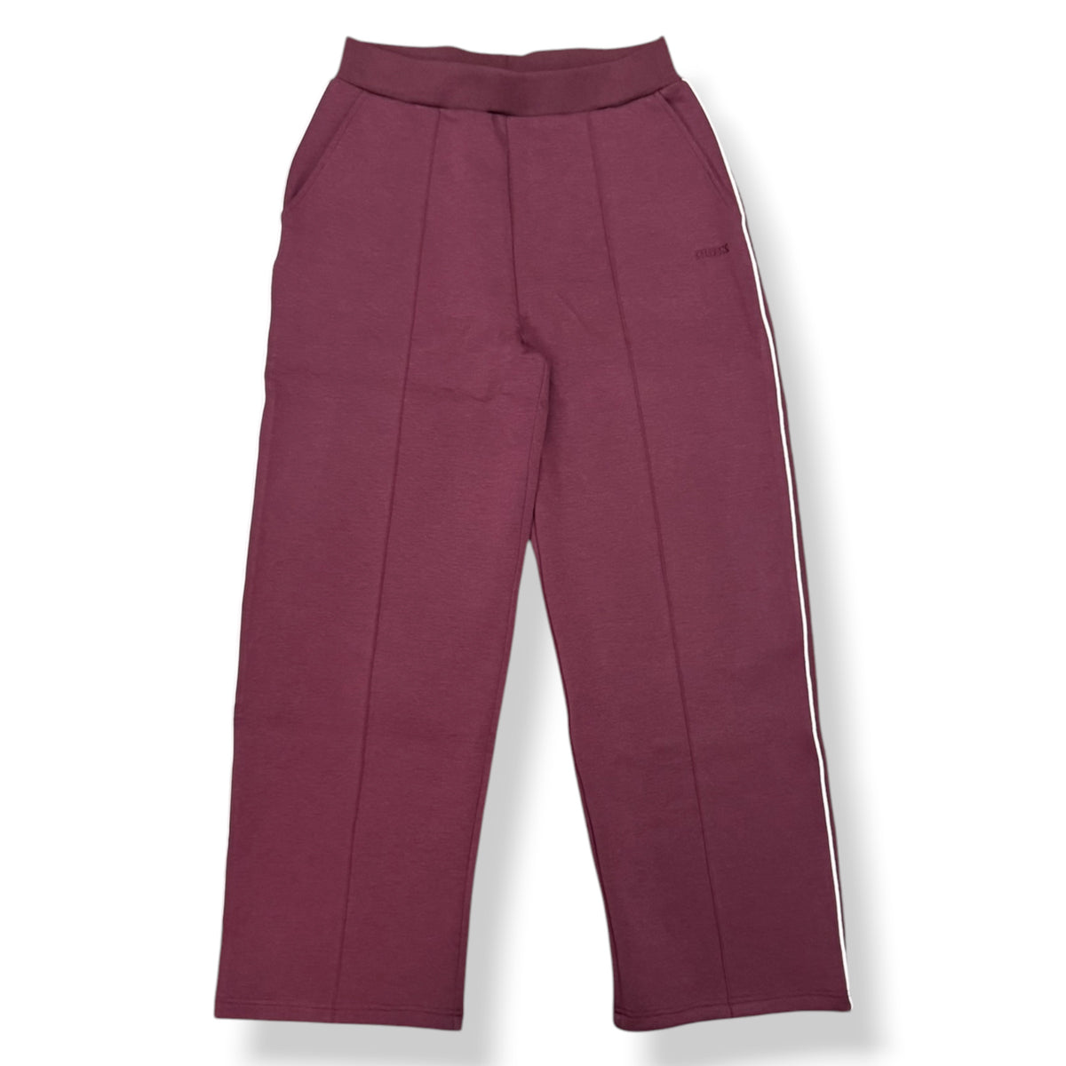 GUESS- Tuta completa Donna, con righino lungo le braccia e le gambe, Col.Bordeaux