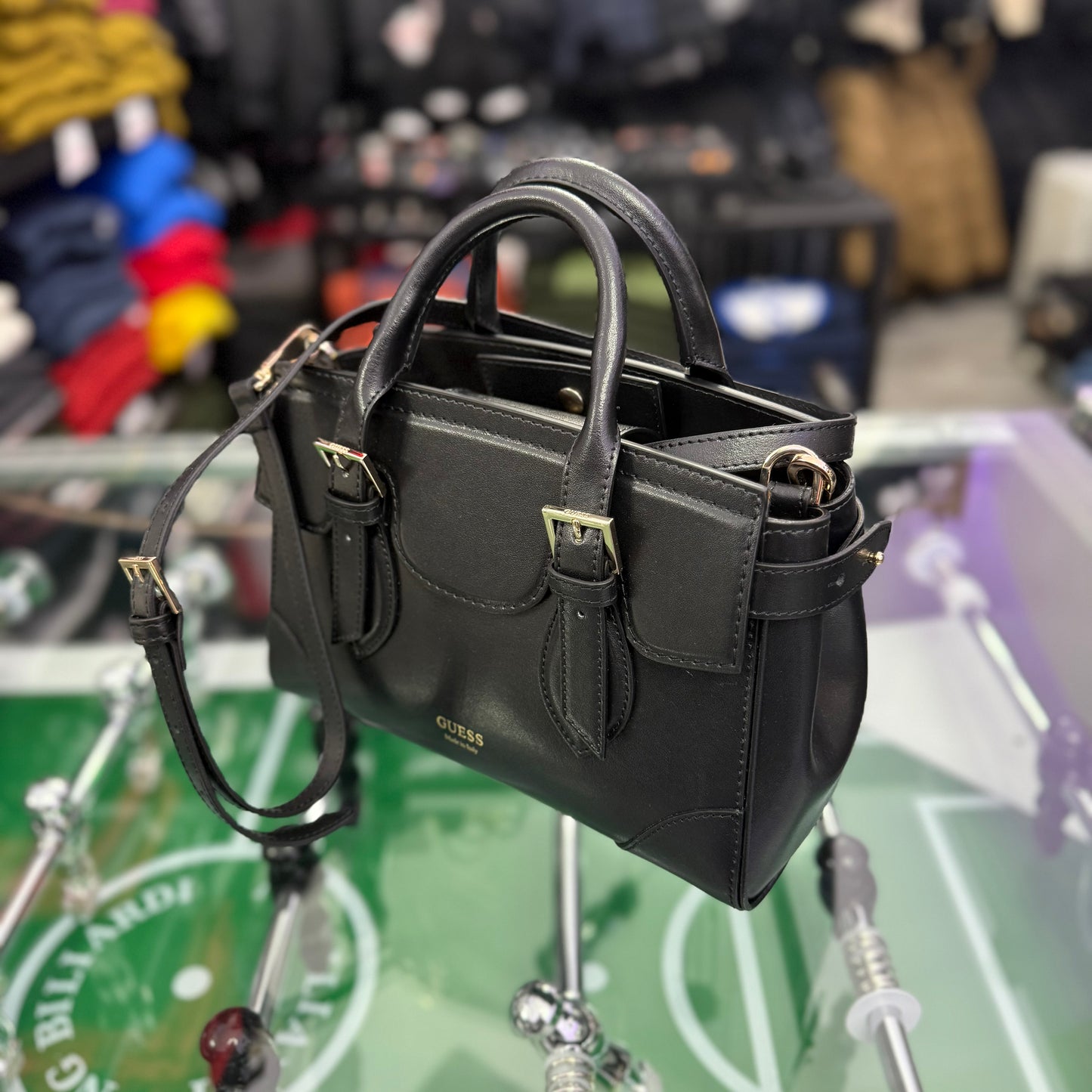 Borsa GUESS (Vera Pelle), col.Nero