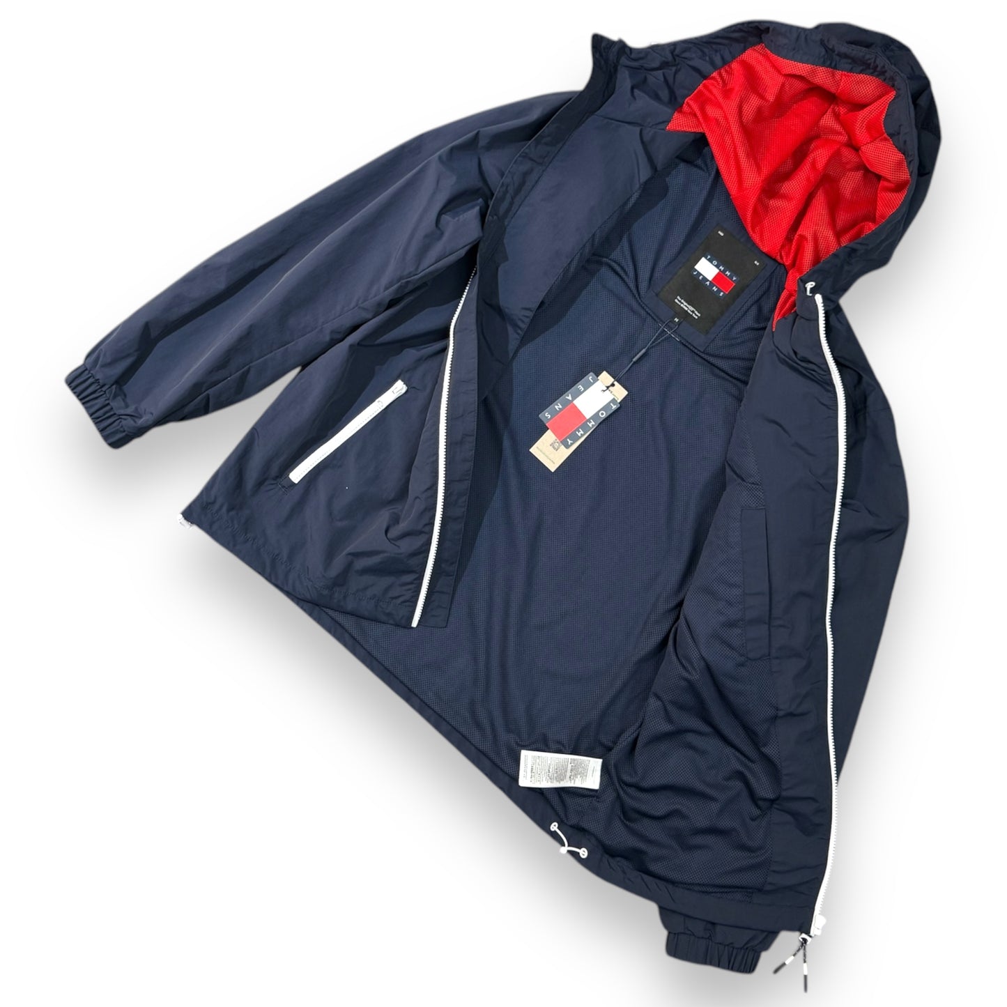 Giubbotto Antivento Tommy Jeans, Col.Blu (veste grande, prendi una tg. In meno)