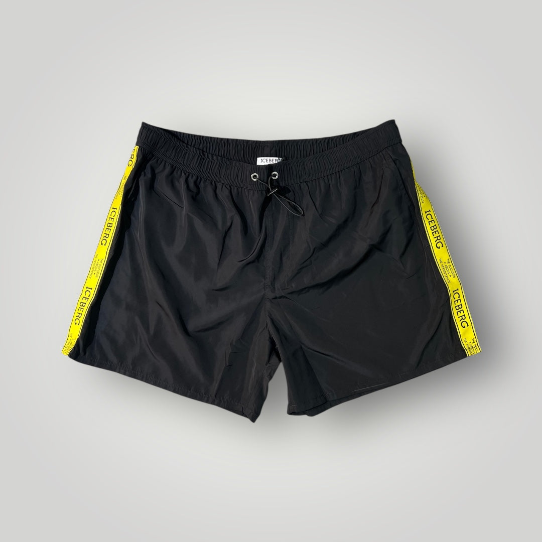Costume Uomo ICEBERG BEACHWEAR, Col.Nero MOD.(ICEGMBS01)-(veste piccolo)