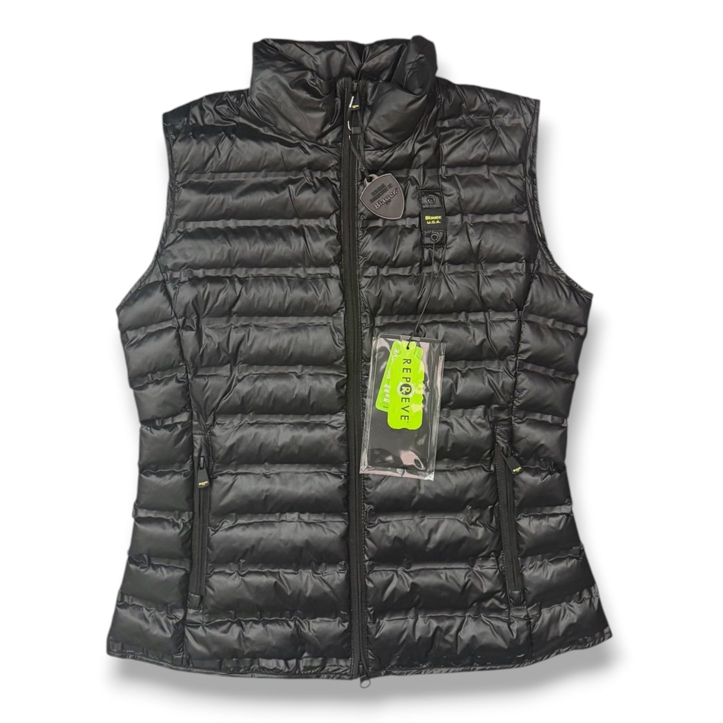 BLAUER- Giubbotto Donna smanicato, col.Nero (SS23)