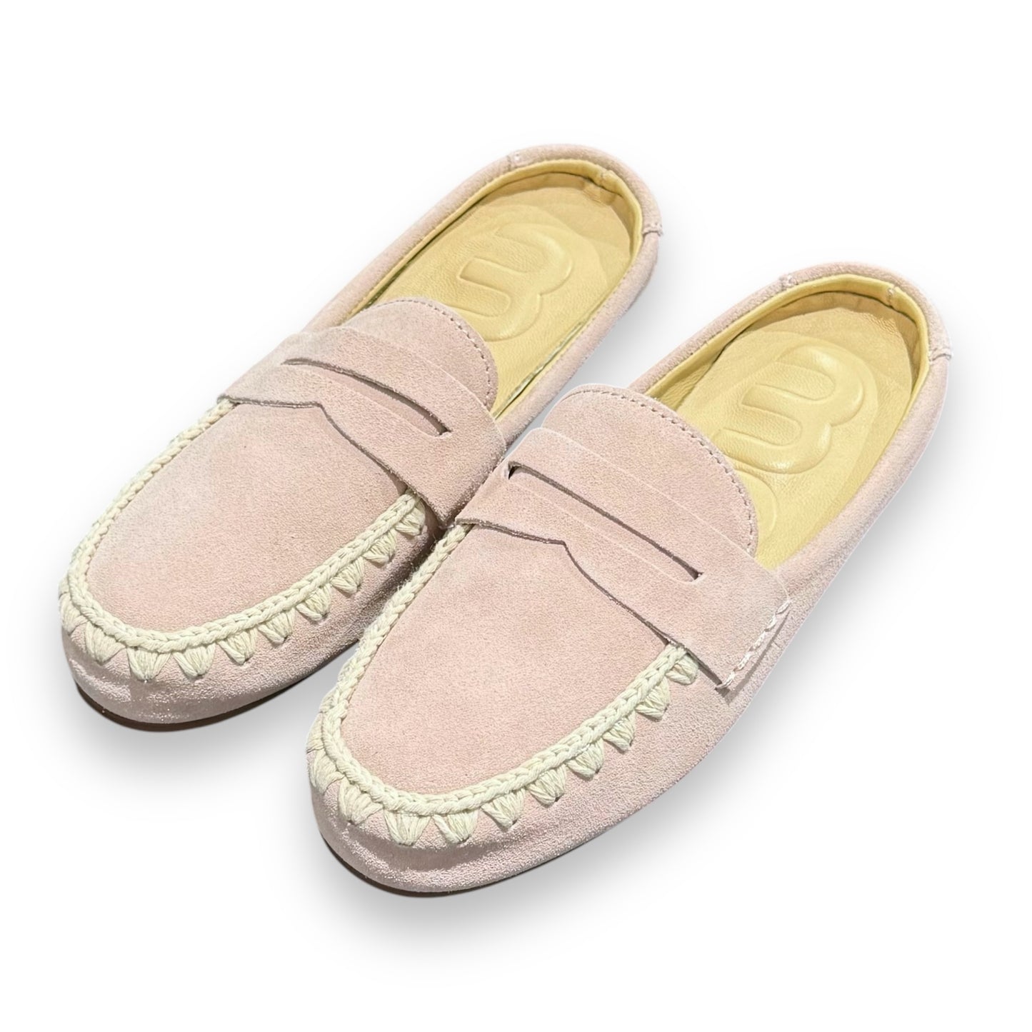 Scarpe MOU Donna scamosciata, col.Cipria