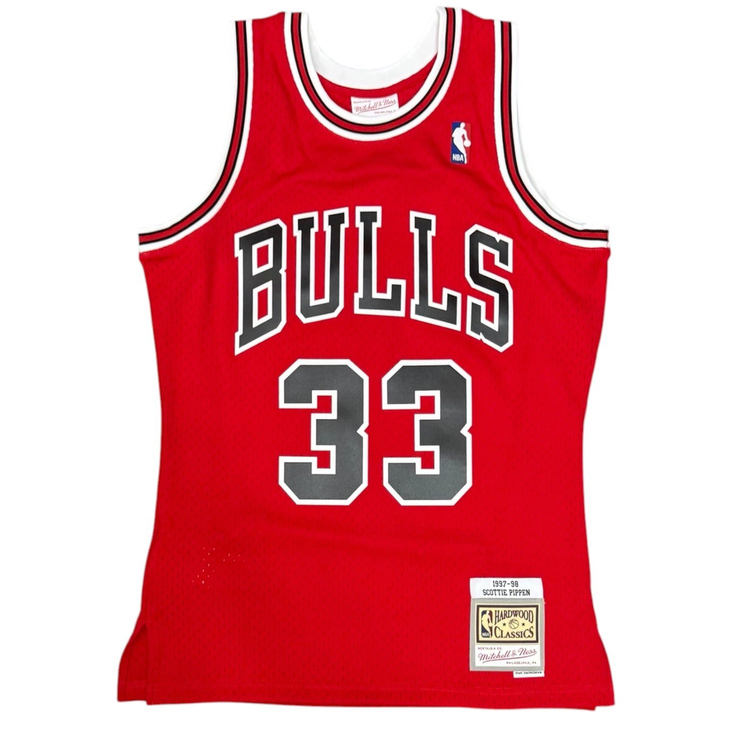 MITHCHELL&NESS- Canotta Chicago Bulls, (33-Scottie Pippen)