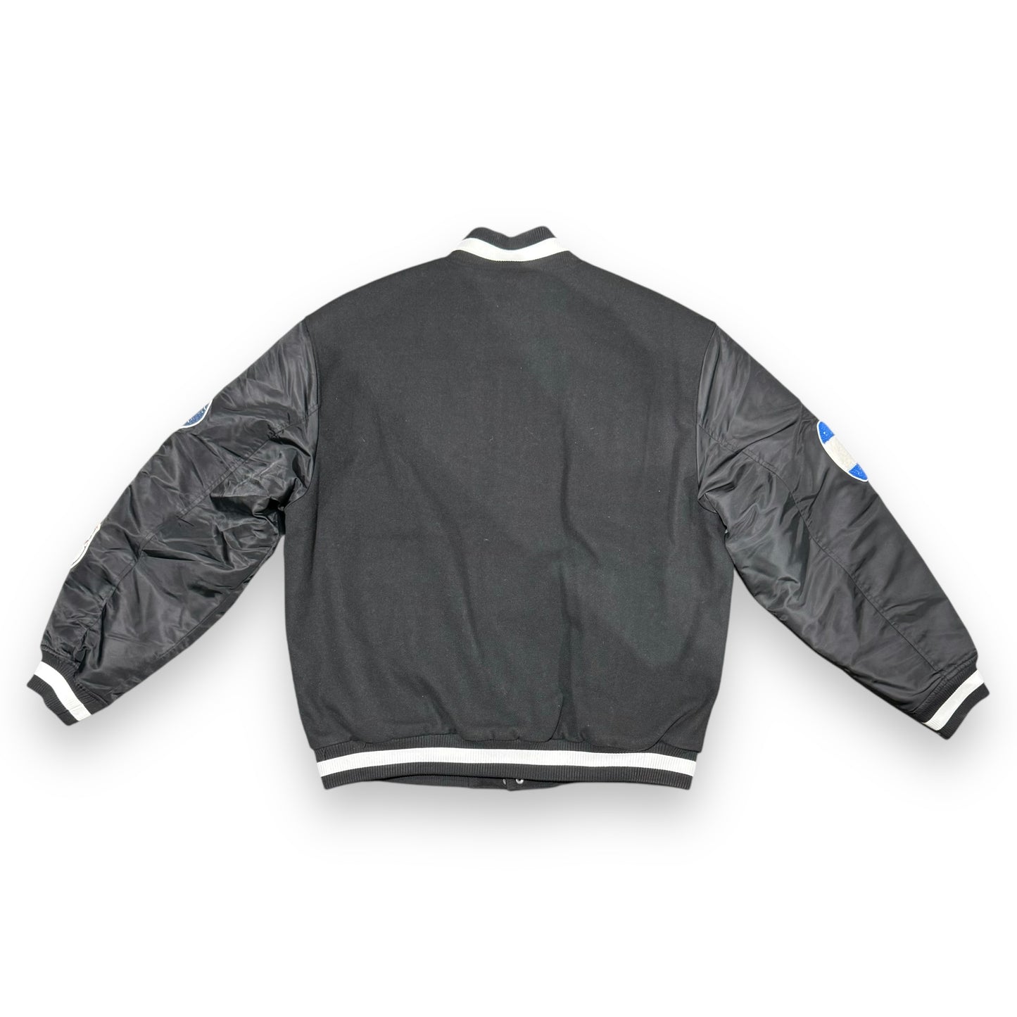 Varsity Jacket TOMMY HILFIGER con toppe (veste grande si consiglia una tg. In meno), Col.Nero