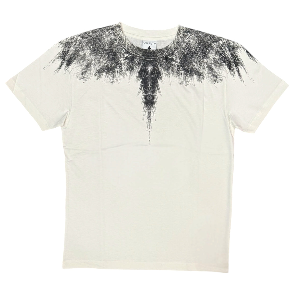 COUNTY OF MILAN- T-Shirt Uomo, (veste comoda), Col.Panna