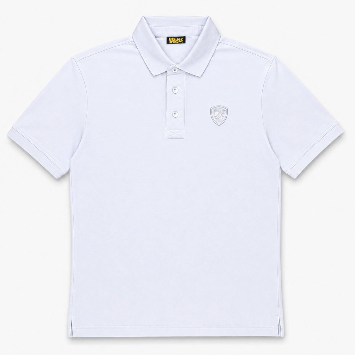BLAUER- Polo Uomo, Regular Fit, mod.Albans, Col.Azzurro
