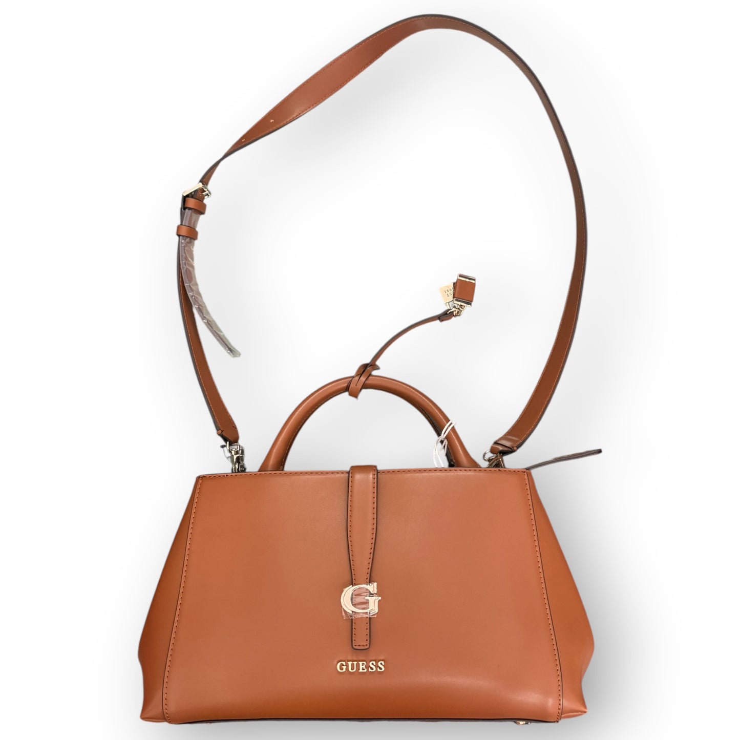 GUESS- Borsa Donna, Group:CARRIE, Col.COGNAC