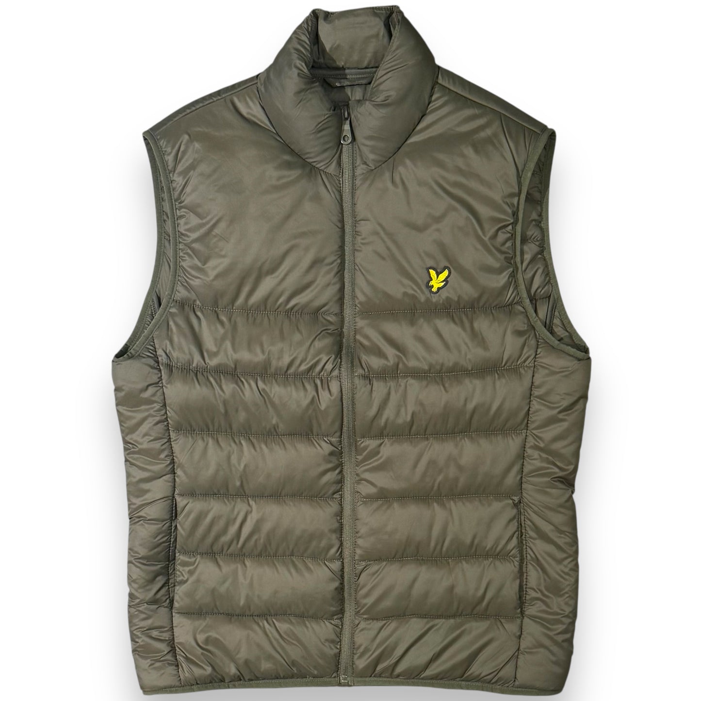 Giubbotto Smanicato LYLE & SCOTT Uomo, col. Olive (Wadded Gilet)