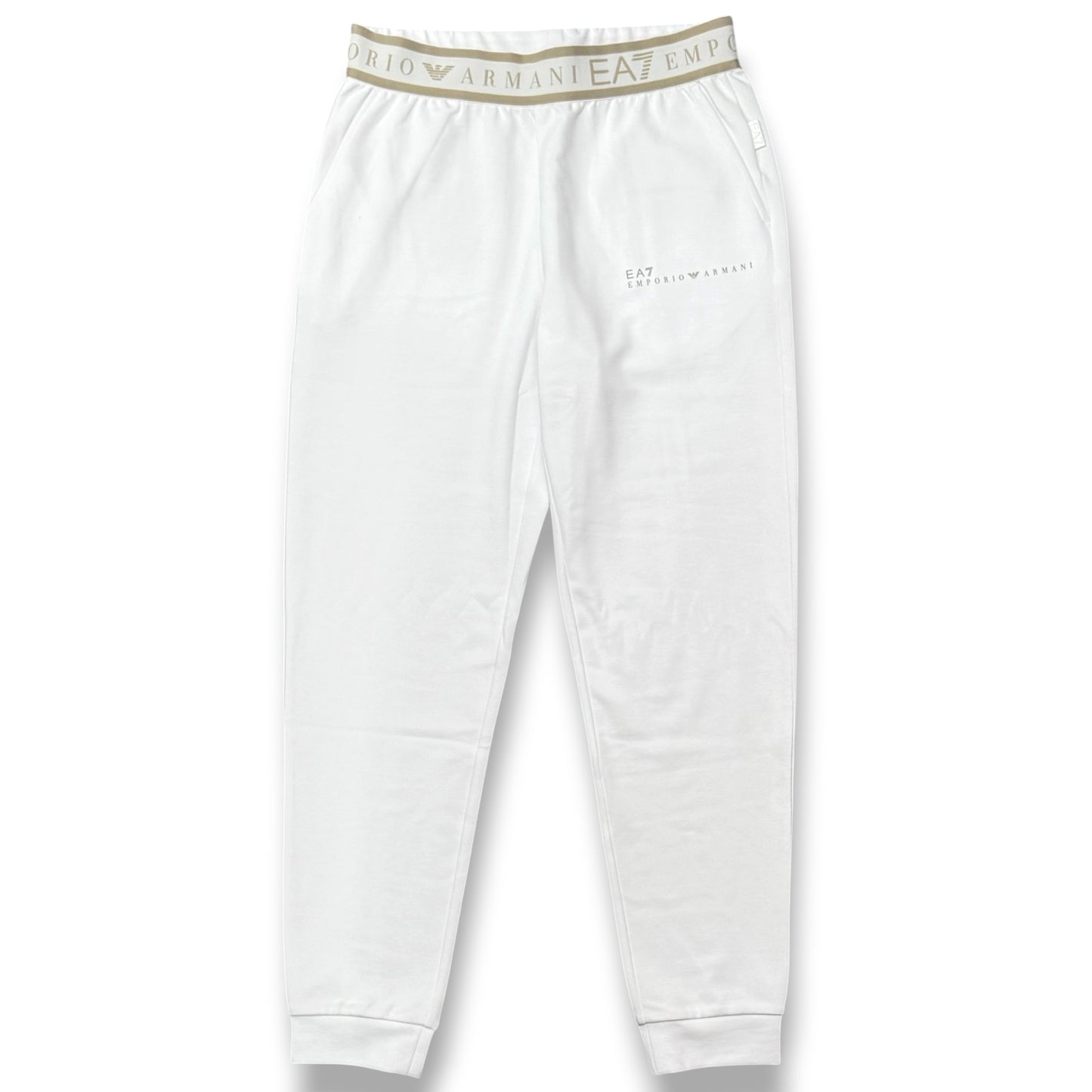 EA7 EMPORIO ARMANI- Tuta completa Donna girocollo, primaverile, Col.Bianco