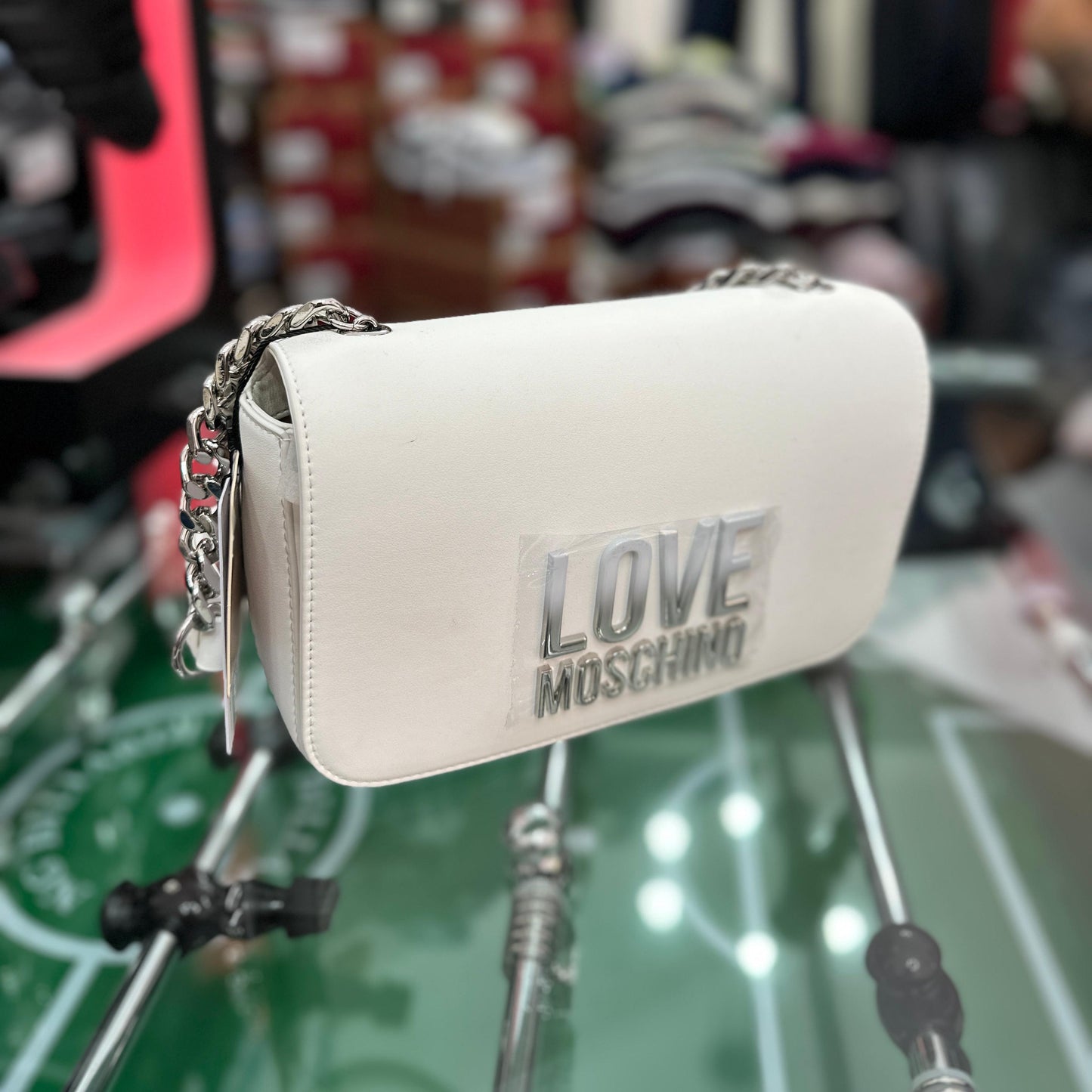 Borsa LOVE MOSCHINO, col.Bianco