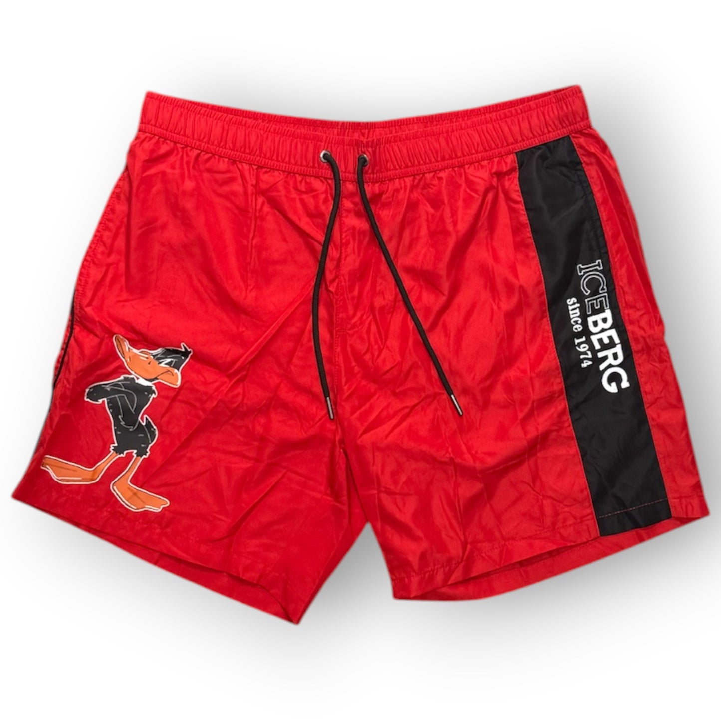 ICEBERG BEACHWEAR- Costume Uomo, con stampa, col.Rosso