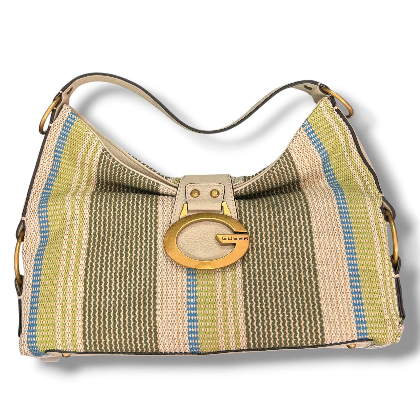 GUESS- Borsa Donna, Group:CAMDEN, Col.OLIVE MULTI