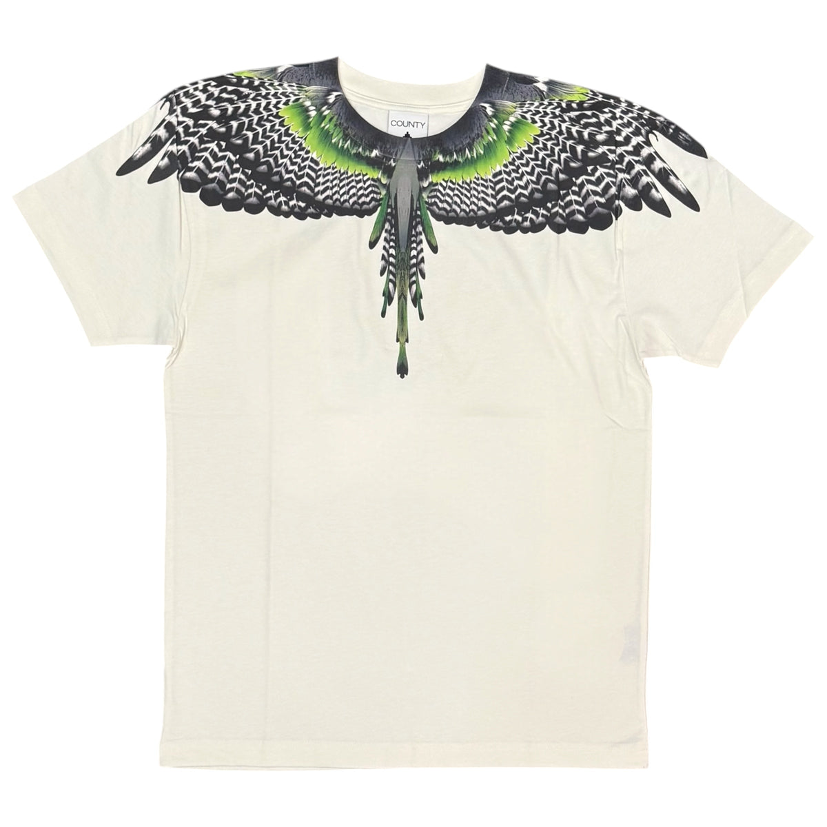 COUNTY OF MILAN- T-Shirt Uomo, (veste comoda), Col.Panna