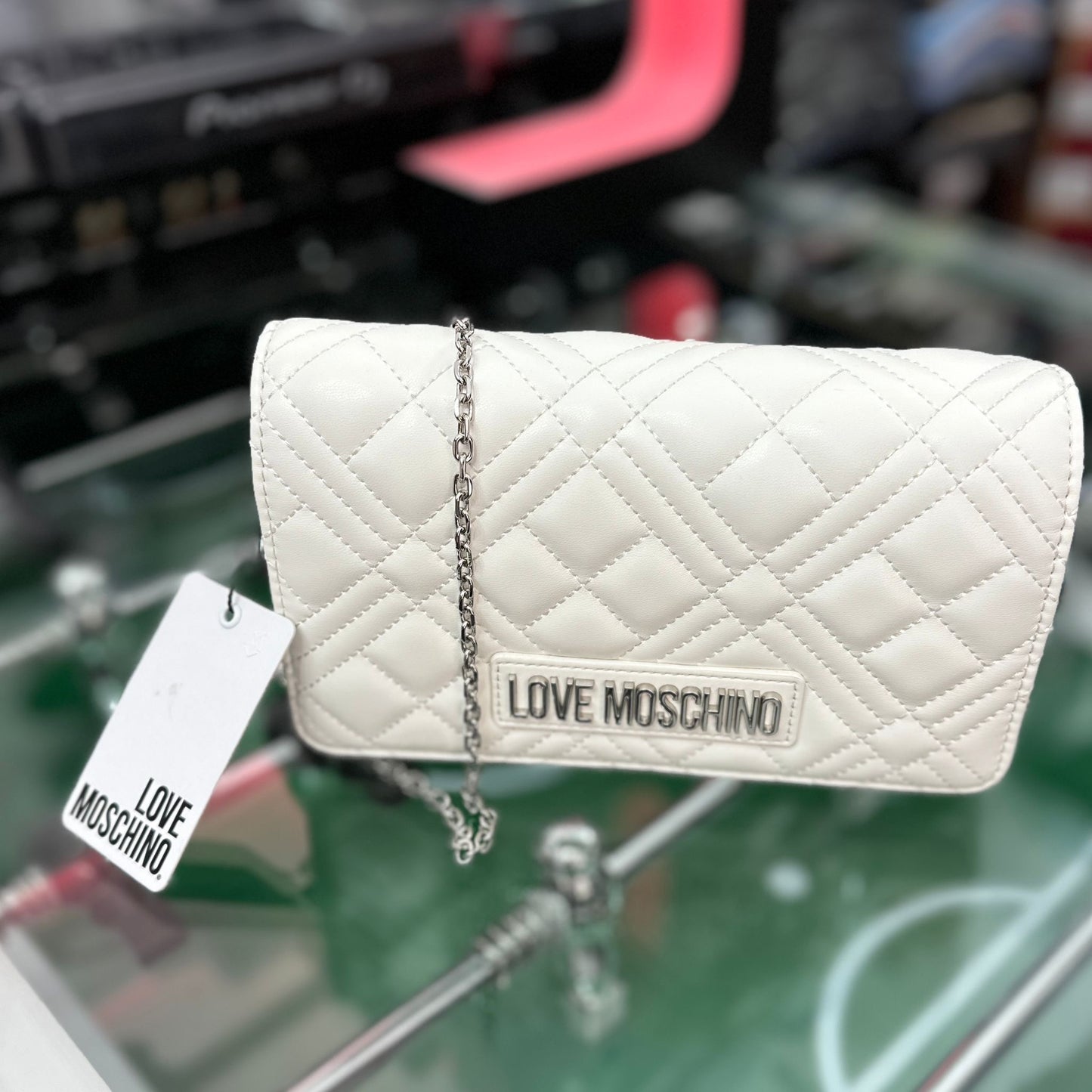 Borsa LOVE MOSCHINO, col.Bianco