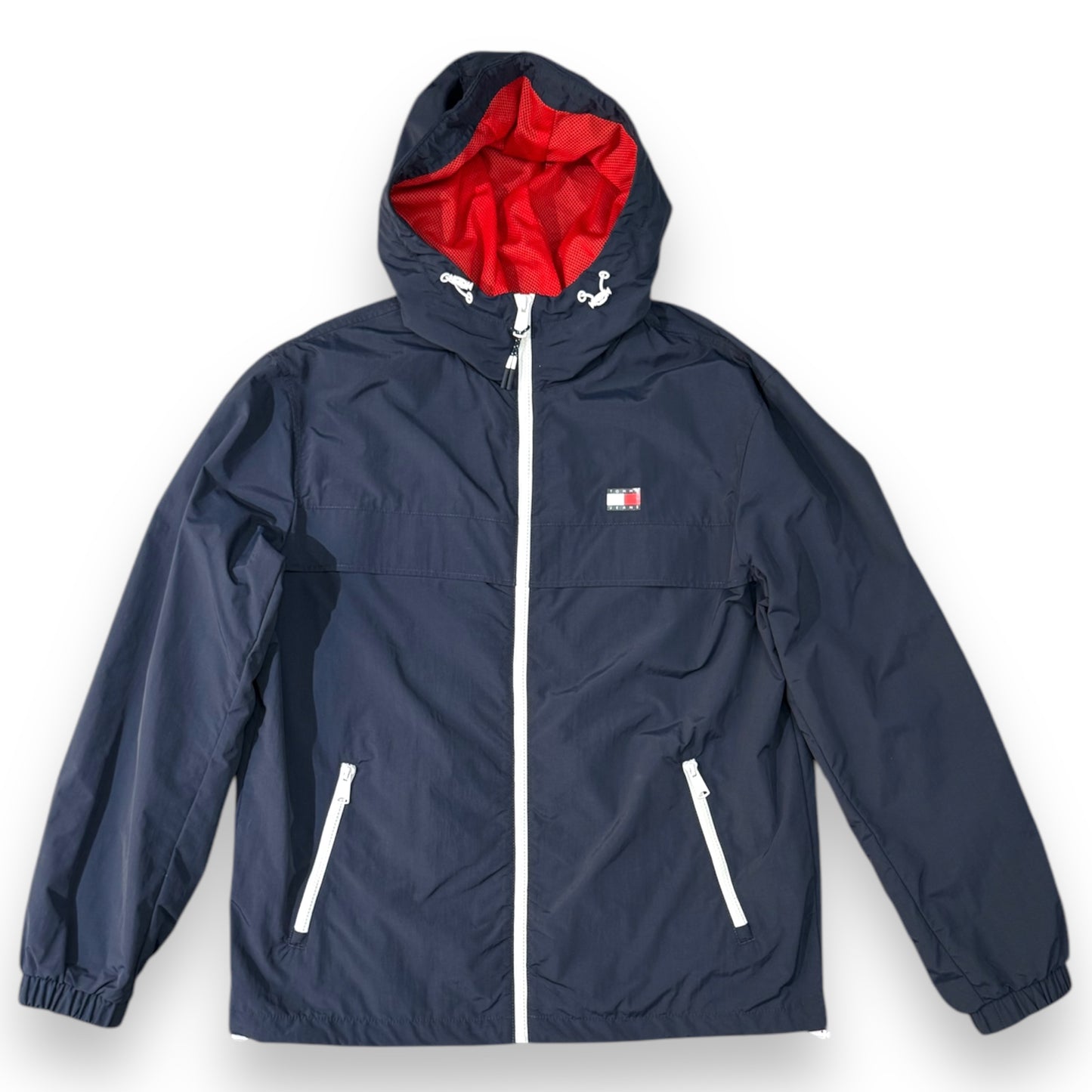 Giubbotto Antivento Tommy Jeans, Col.Blu (veste grande, prendi una tg. In meno)