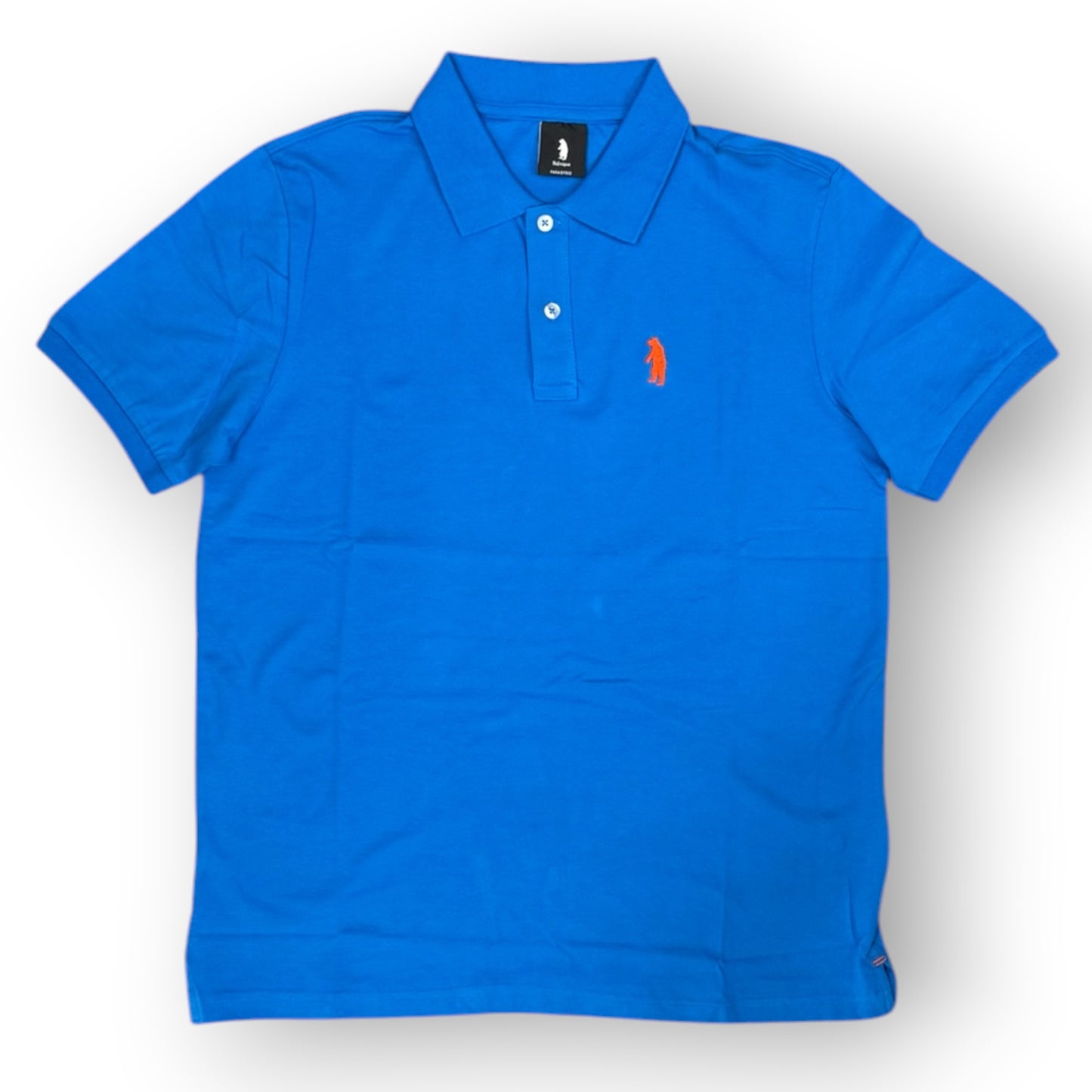 REFRIGUE- Polo Uomo, con logo lato cuore, col.Royal