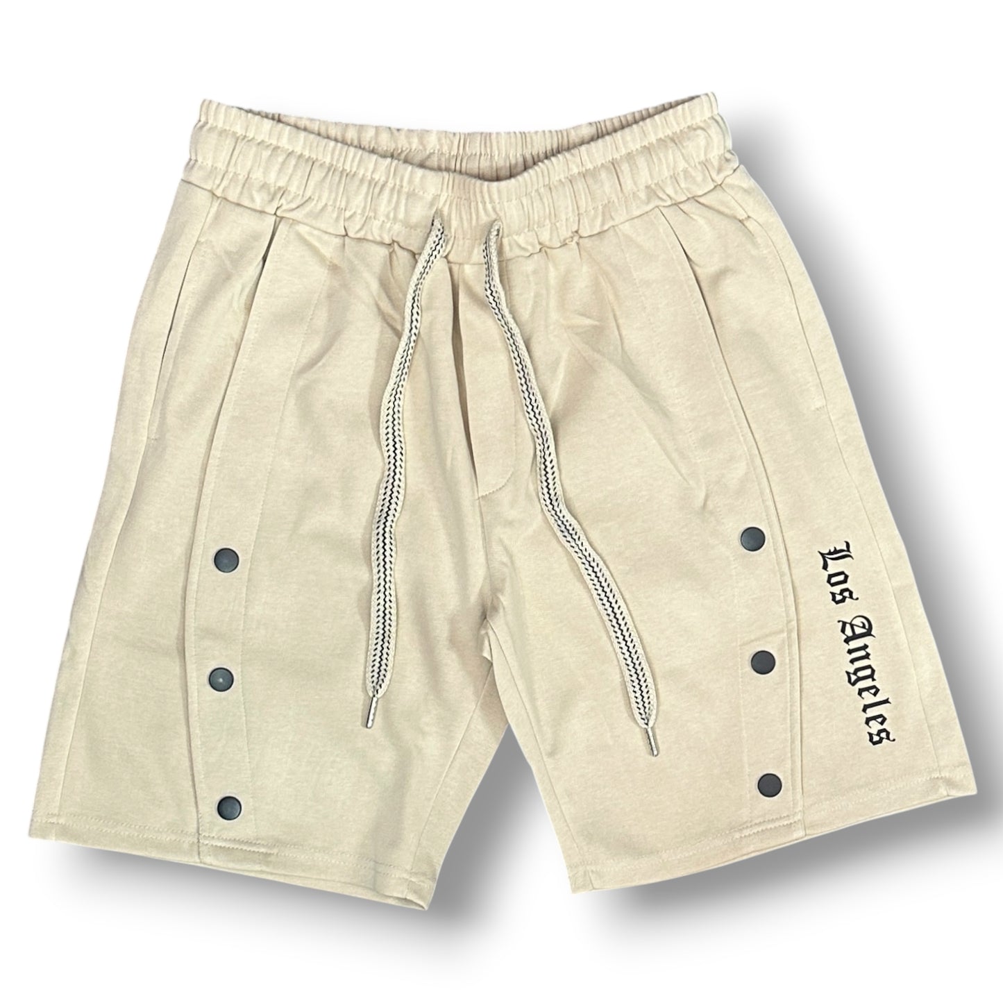 JUST REBEL - Completino estivo Uomo con stampa schienale, Col.Beige