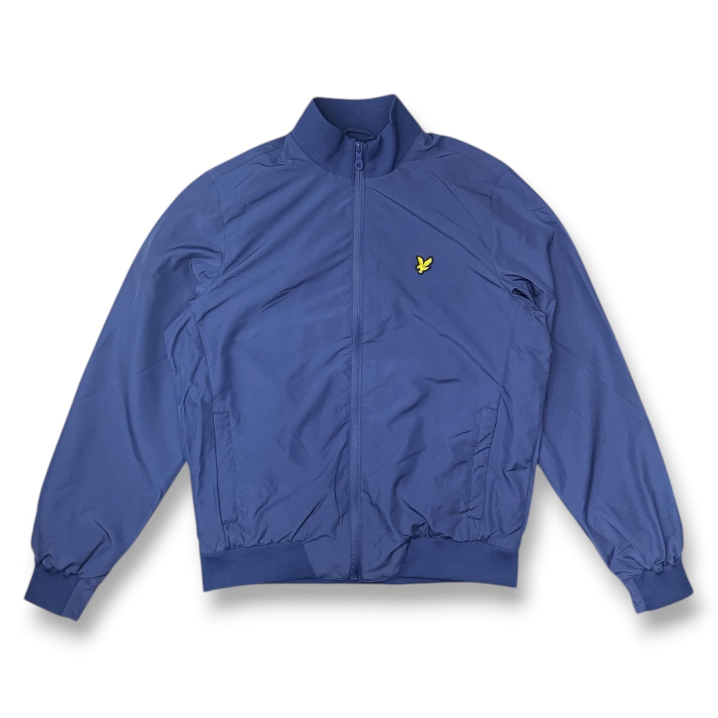LYLE & SCOTT-Giubbotto Uomo, con cappuccio, mod.Funnel Neck Shell Jacket, col.Rich Navy