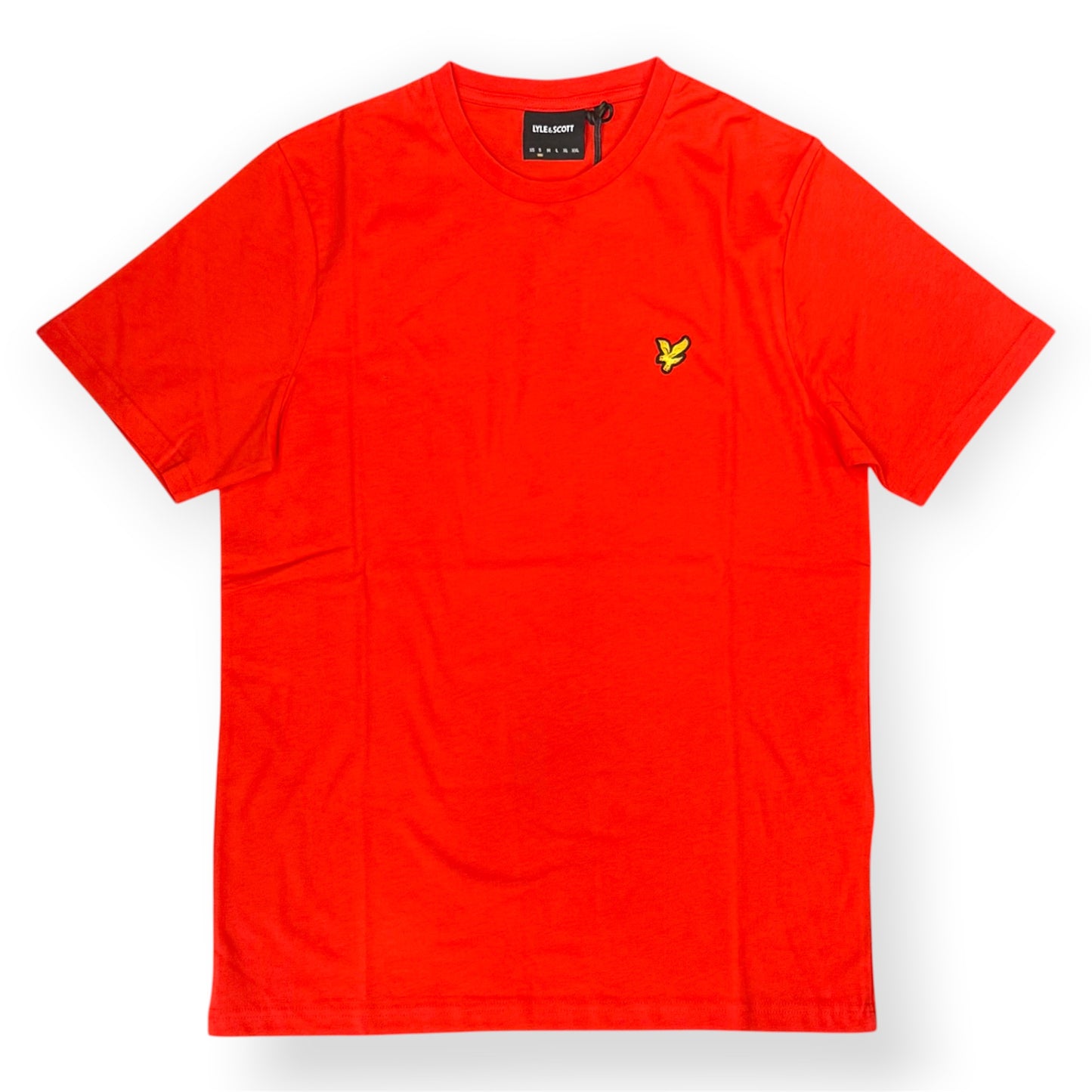 LYLE & SCOTT- T-Shirt Uomo Regular Fit, Col.Fiery Red