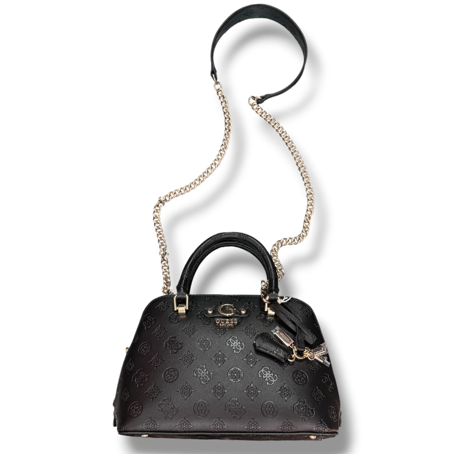 GUESS- Borsa Donna, Group:DITA, (dimensione piccola), Col.Black logo