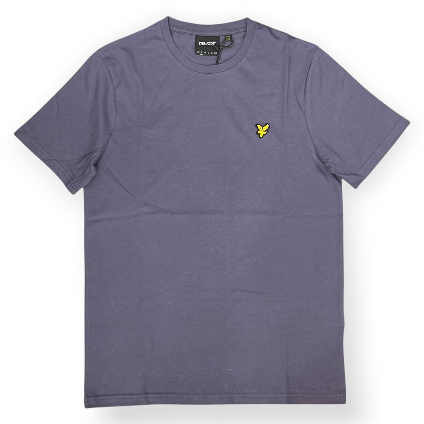 LYLE & SCOTT- T-Shirt Uomo Regular Fit, Col.Gray Stone