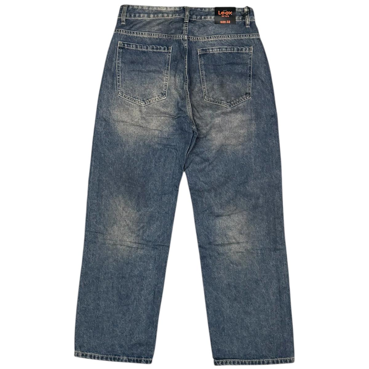 LEOX - JEANS Uomo, (Baggy Fit)