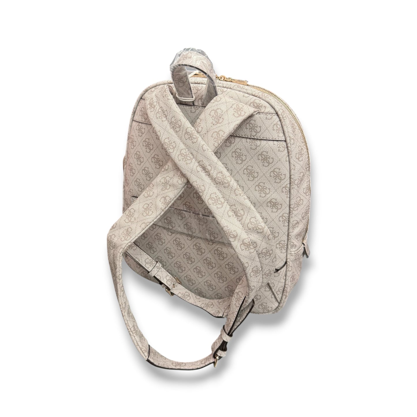 GUESS- Zaino Donna, Group:Power Play II, Col.Dark Taupe Logo