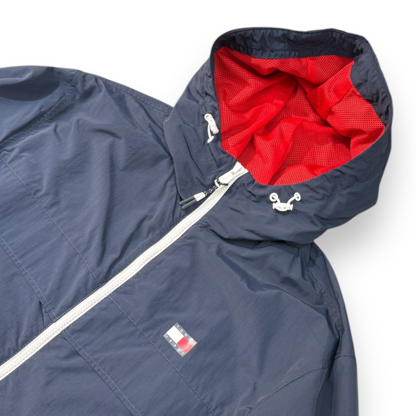 Giubbotto Antivento Tommy Jeans, Col.Blu (veste grande, prendi una tg. In meno)