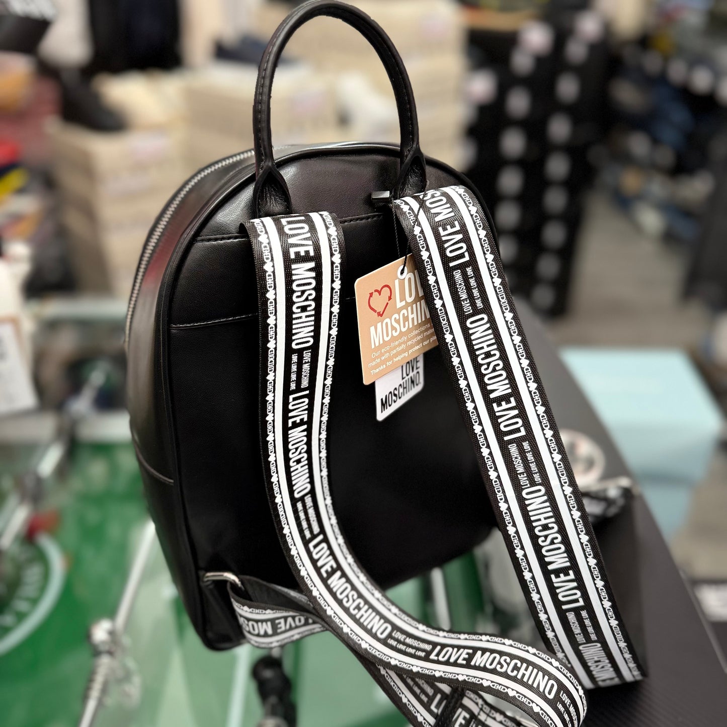 Zaino LOVE MOSCHINO,col.Nero
