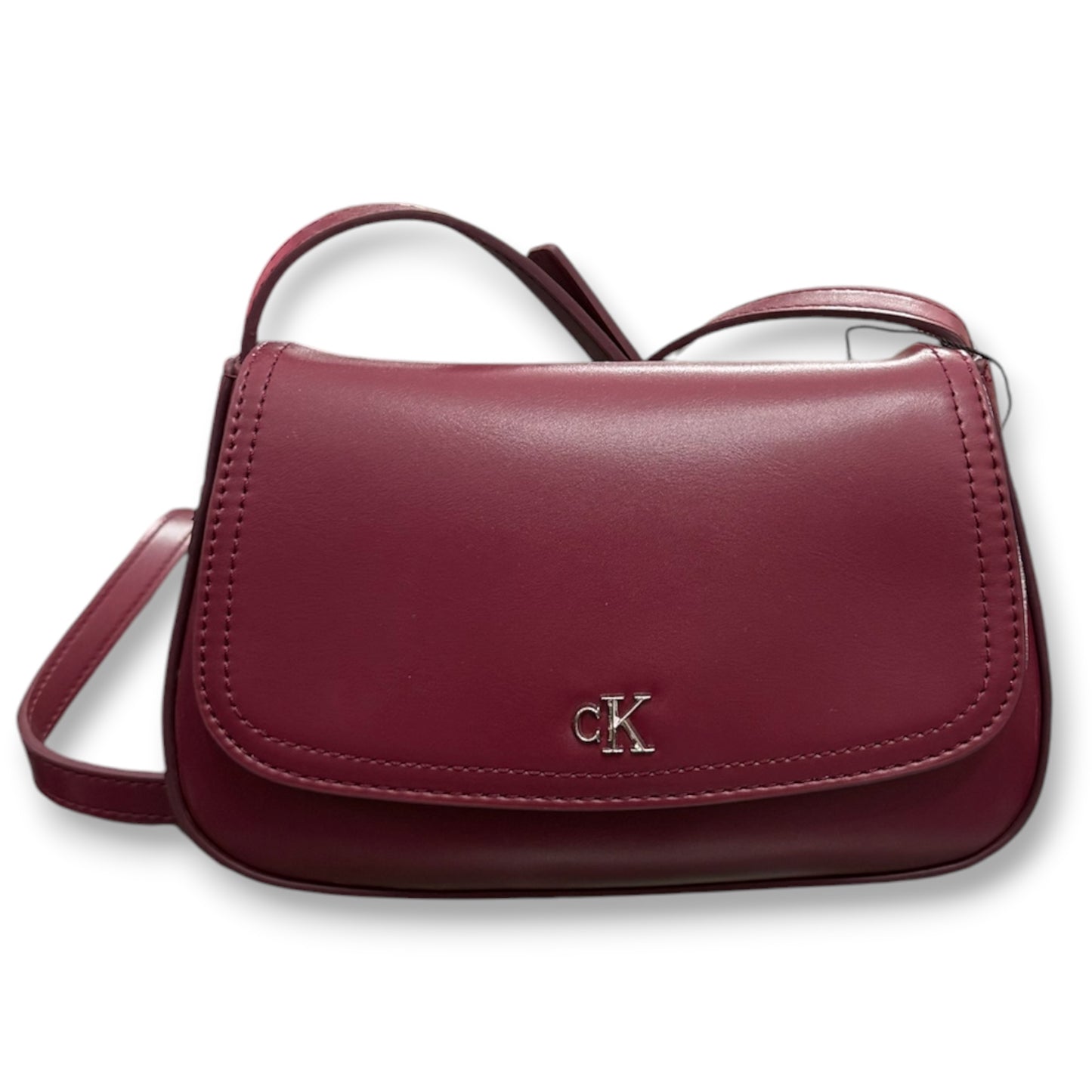 CALVIN KLEIN- Borsa Donna, Col.Bordeaux